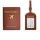 PU Leather Multifunctional Passport Holder Travel Wallet Passport And Vaccine Card Holder Combo Printed Leather Passport Wallet Cover Case
