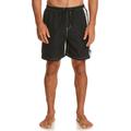 Badeshorts QUIKSILVER "Sof Volley 18"" Gr. XS, US-Größen, schwarz (black) Herren Badehosen Herrenbademode