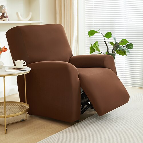 Relaxsofabezüge Sesselbezug Sofabezug 1 Sitzer Elastischer Anti-Staub-Anti-Rutsch-Lazy-Boy-Bezug Stretch Universal-Sitzbezug Image