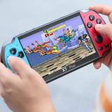 X7Plus 5.1 inch Support 10500+ Free Games PS1/GBC/GBA/FC/MD/Arcade Dual Joystick Portable Retro Handheld Game Console MP3/MP4/MP5/Movie/Video/Music/Gamer Birthday Gift