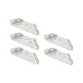 Zynic 5X Retainer Universal Stainless Steel Furniture Corner Connector Universal Stainless Steel Furniture Corner Connector Corner Brace For Shelf Cabinet Table Chair For Wood Shelf Cabinet Table