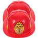 Qumonin 2pcs Cosplay Fireman Hat Plastic Fireman Helmet Fireman s Helmet Costume Accessory