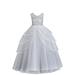 Girls Lace Bridesmaid Dress Flower Kid Wedding Ball Gown Toddler Princess Pageant Evening Dresses