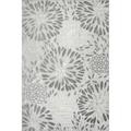 nuLOOM Monique Floral Indoor/Outdoor Area Rug 8 10 x 12 Light Gray