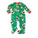 Carter s Toddler Boy s Santa and Reindeer Holiday Print Fleece Pajama Sleeper (5T)