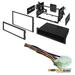 honda 1990 - 1997 accord car cd stereo receiver dash install mounting kit wire harness and radio antenna adapter