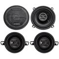 (2) Hifonics ZS525CX 5.25 400 Watt Coaxial Car Speakers+(2) 3.5 250w Speakers