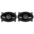 Hifonics Zeus ZS46CX 4x6 Inch 2 Way 200W Car Audio Coaxial Speaker System Pair