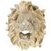 Qumonin Home Decor Lion Head Fountain Wall Hanging Water Feature Indoor/Outdoor