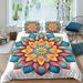 Mandala Bedroom Decor Home Fashion Bedspreads for All Seasons Adult Highend Duvet Cover Set Full (80 x90 )