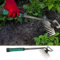 Garden Weeding Tool Stainless Steel Weed Puller Tool for Gardening Weeder Tool for Garden Farm Hand Weed Pulling Tools Garden Weeds Remover Tools for Weeding