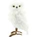 Fake Stuffed Owl Figure 10.5-Inch Tall For Craft Prop Or Christmas Tree Topper Use