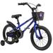 Ambifirner 14 Kids Bike for Boys & Girls with Training Wheels - Freestyle Bicycle Including Bell Basket and Fender