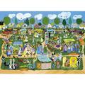 Home Decor Puzzles Jigsaw Puzzle Charles Wysocki Green Farmer S Market Puzzle Challenging Family Activities Jigsaw Puzzles Family Puzzle Decompression Gift Intellective Educational Game 500 Pieces