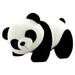 Panda Plush Round Rolly Pet Stuffed Panda Animal Plush Toys 8 Inches Animal Stuffed Plushies Super Soft Cute Cuddly Pillow Cushion Stuff Dolls Birthday Xmas Gifts for Kids Boys Girls Room Decor 20CM