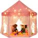Artrylin Castle Play Tents for Girls Kids Playhouse Indoor & Outdoo Large Size 55 x 53 Toy 2+ Years Old Girl Gifts Not Include Led Lamps. (Not Include Led Lamps)