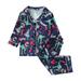 Toddler Girls Outfits Boys Christmas Long Sleeve Cartoon Prints T Shirt Tops Pants Kids Sets Girls Clothing Size 1-2T