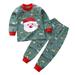 Children Sleepwears Autumn Winter Christmas Underwear Set Cotton Boys Clothes Warm Girls Home Clothes Autumn Clothes Homewears Loungewear For Child