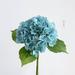 1PC Artificial Flowers Outdoor UV Resistant Fake Flowers Artificial Hydrangea Silk Flowers Bouquet Faux Hydrangea Stems Mother s Day Christmas Home Wedding Decorations