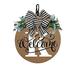 Oneshit Last Name Year Round Front Door Wreath Decorative Hanging Plaques In Front Of The Door Tools&Home Improvement on Clearance Multi-color