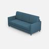 Karay 3-Sitzer-Sofa (drei 60-cm-Sitze), Außenmaße L. 198 cm, Avio-Farbe