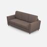 Yasel 3-Sitzer-Sofa (drei Sitze à 60 cm), Außenmaße L.212 cm, Farbe Taupe