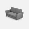 Yasel 2-Sitzer-Sofa (zwei 60-cm-Sitze), Außenmaße L. 152 cm, Grau