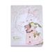 Gongxipen Miss Rabbit Pattern Scrapbook Creative Notebook Girls Writing Pad Diary Notepad Memo Pad (Spring Growing)