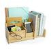 Bamboo Desk Organizer Wood Desktop Shelf Perfect Office Decor For Office Supplies Storage Multifunction Desktop Organizer Shelf