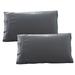 Pillowcase - Machine Washable Protector - Pillow for Sleeping 2 pieces - Large Pillowcase 1 set