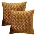 2 pieces sofa cover bedside pillowcase solid velvet pleated pillowcase