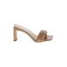 Jessica Simpson Mule/Clog: Tan Shoes - Women's Size 10