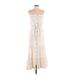 Promesa U.S.A. Casual Dress - Midi: Ivory Dresses - Women's Size Small