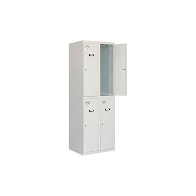 SimonRack DIY Metallschrank mit zwei Körpern und vier Türen. Farbe grau 1800x600x500 mm Image