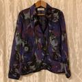 Anthropologie Jackets & Coats | Anthro Aldomartins Purple Wool Knit Blazer Jacket | Color: Gray/Purple | Size: 6