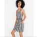 Madewell Dresses | Nwt Madewell Apron Mini Dress In Evelyn Stripe | Color: Silver | Size: Various