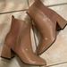 Nine West Shoes | Nine West | Nwot! Gorgeous Tan Booties | Color: Cream/Tan | Size: 6