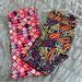 Lularoe Pants & Jumpsuits | Lularoe Tall & Curvy Super Soft Leggings Nwot | Color: Orange/Pink | Size: L