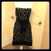 Nine West Dresses | Nine West Tie Waist Strapless Dress | Color: Black/White | Size: 12