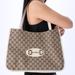 Gucci Bags | Gucci Horsebit 1955 Tote Bag 623694 Beige Brown Cream Jacquard Leather | Color: Brown/Cream | Size: Os