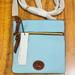 Dooney & Bourke Bags | Nwt Dooney & Bourke Nylon Double Zip Crossbody With Coa | Color: Blue/Brown | Size: Os