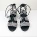 Rebecca Minkoff Shoes | Nwot Rebecca Minkoff 8 Black Block Heel Sandals | Color: Black/White | Size: 8