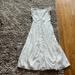 Anthropologie Dresses | Anthropologie Midi Dress White Sz Xs | Color: White | Size: Xs