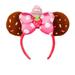 Disney Accessories | Disney Minnie Strawberry Cupcake Munchlings Ear Headband For Adults New With Tag | Color: Pink | Size: Os