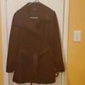 Nine West Jackets & Coats | Ninecwest Maroon Pea Coat Size 10 | Color: Purple | Size: 10