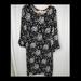 Michael Kors Dresses | Michael Kors Black White Summer Floral Dress 3 Xl Plus Fit 18-22 Romantic Ruffle | Color: Black/White | Size: 3x