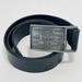 Levi's Accessories | Levis Genuine Leather Belt Buckle Men Size 34/85 1.5” Black Silver Logo Plaque | Color: Black/Silver | Size: 34