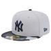 Men's New Era Gray York Yankees Active Team Camo 59FIFTY Fitted Hat