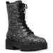 Michael Kors Shoes | Michael Kors Bryce Boot | Color: Black/Silver | Size: 10