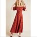 Anthropologie Dresses | Nwot Anthropologie Maeve “Lucienne” Dress | Color: Black/Red | Size: 8